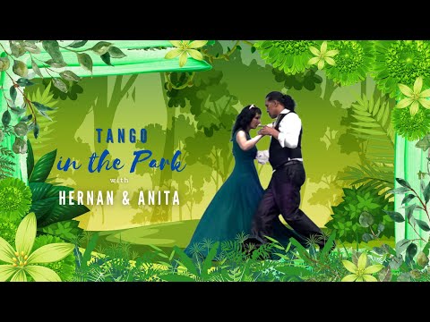 Ultimate Tango Wisdom presents Tango in the Park - Medford MA - performance by Hernan and Anita
