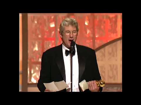 Richard Gere Thanks Harvey Weinstein at Golden Globes - BRIEF EDIT