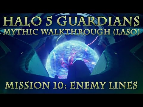 Tyrant's Halo 5 Guardians Mythic Walkthrough (LASO) - Enemy Lines