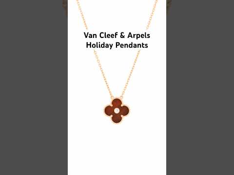 VCA Holiday Pendants
