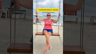 Walkable From Cruise Port: Surfside Beach Aruba 🌴☀️🛳️ #arubatravel #arubaonehappyisland