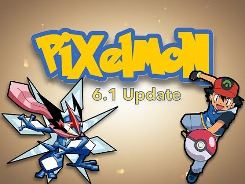 PIXELMON REFORGED UPDATE 6.1! ASH GRENINJA IS HERE! MEGA MEWTWO X & Y