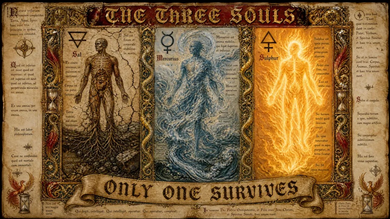 The 3 Souls Hermeticism Says You Have — And Why Only One Survives Death