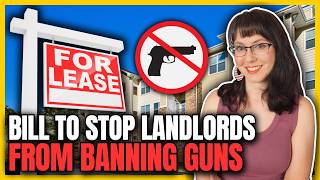 Bill to Stop Landlords from Banning Guns