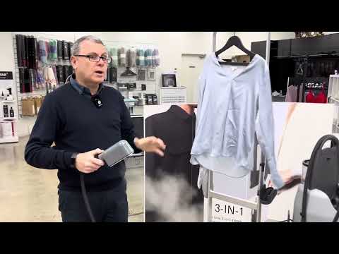 Laurastar Lift steam station v IZZI Plus steamer 