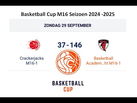 UBALL MU16-1 vs Crackerjacks MU16-1 - 29/09/2024