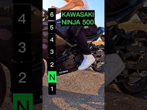 Maximum speed for each gear on a Kawasaki Ninja 500