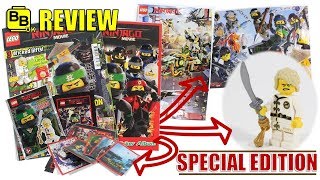 YouTube thumbnail: LEGO NINJAGO MOVIE SPECIAL EDITION MAGAZINE LLOYD MINIFIGURE REVIEW!