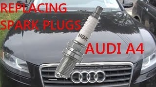 Audi 2.0 Turbo Spark Plugs How To - B8 2009 - Present