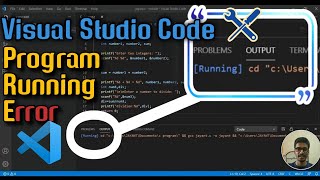 How to Run program In VS Code Terminal | VS Code Terminal not working C/C++