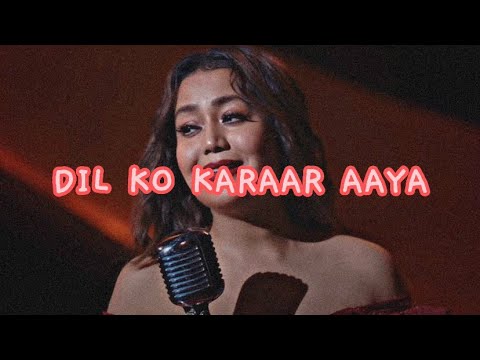 dil ko karaar aaya-reprise (slowed + reverb)