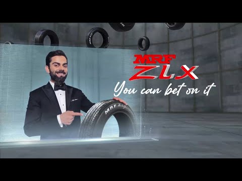 MRF ZLX Tyres | Virat Kohli | The only comfort radials that give you long life | You can bet on it