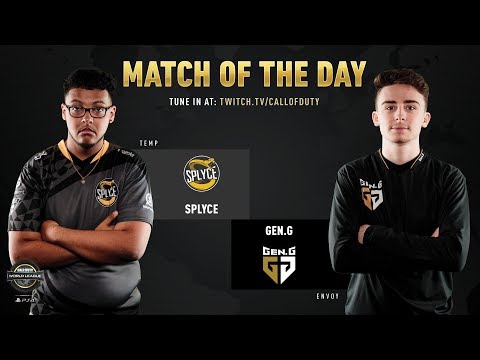 Splyce vs Gen.G | CWL Pro League 2019 | Cross-Division | Week 6 | Day 2