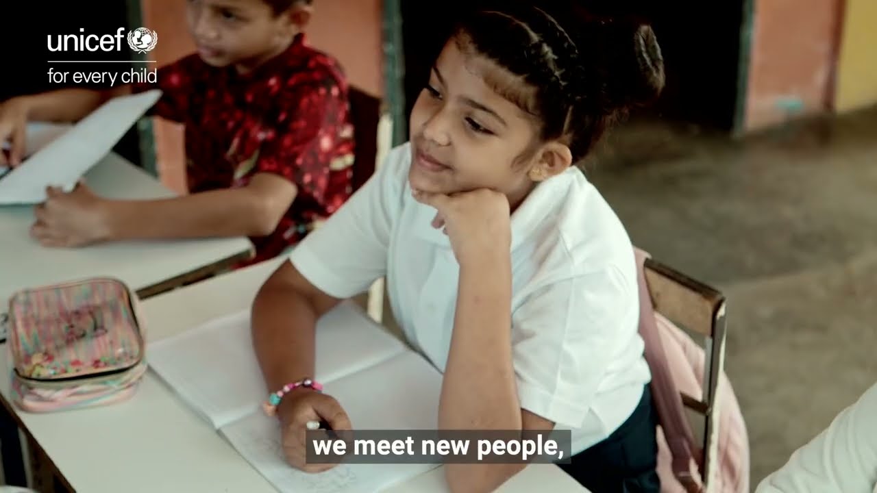To improve the quality of education, UNICEF supports teacher training.