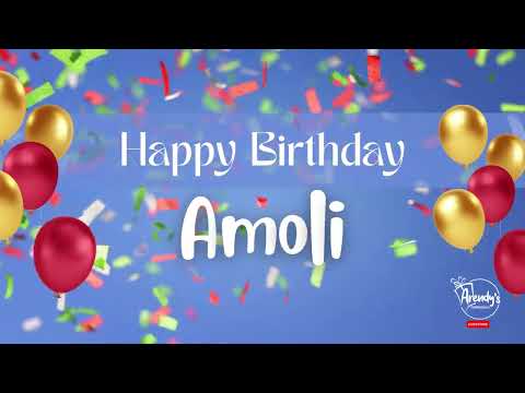 Happy Birthday Amoli | Personalized Birthday Greetings