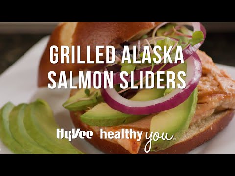 Hy-Vee Healthy You: Grilled Alaska Salmon Sliders