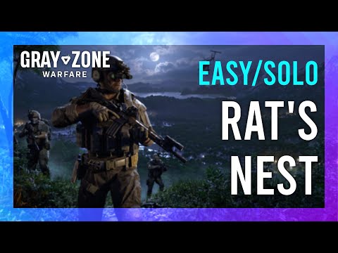 Rat's Nest | Handshake | Gray Zone Warfare Night Ops GUIDE | Quick/Solo | Mission Tutorial