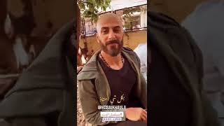 تحدي السيجارة بين اسماعيل تمر وقصي خولي