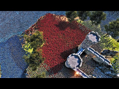 SPARTANS, ROMANS, PERSIANS & WILD MEN TEAM UP AGAINST MASSIVE MEDIEVAL ARMY - UEBS