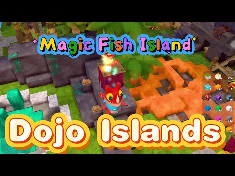 Exploring a NEW ISLAND in Dojo Island - Help! I don't know what to do :P | Dojo Islands Adventures