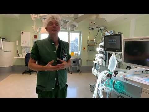 Kejsarsnitt förberedelse anestesi