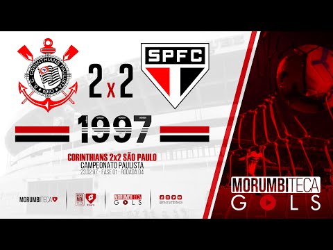 Corinthians 2x2 São Paulo - Paulista 1997 - fase 01 - rodada 04 - 23/02/1997