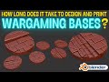 How Long Does It Take To Design And Print Wargaming Bases Using Blender