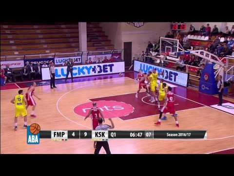 ABA Liga 2016/17, Round 8 match: FMP - Karpoš Sokoli (7.11.2016)