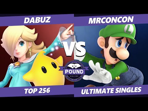 Pound Online 2020 SSBU Top 256 - Dabuz (Rosalina) Vs. Mr. ConCon (Luigi) Smash Ultimate Singles