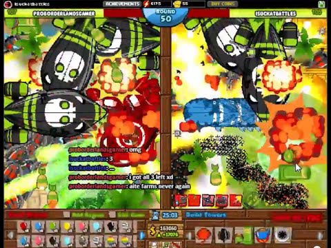 Bloons TD Battles Late Game (BTDB) - Pyramid Steps Highest Round World Record