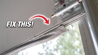 How To Replace Your Damaged Garage Door Bottom Seal! NOT AS EASY AS YOU THINK! The DIY Truth!