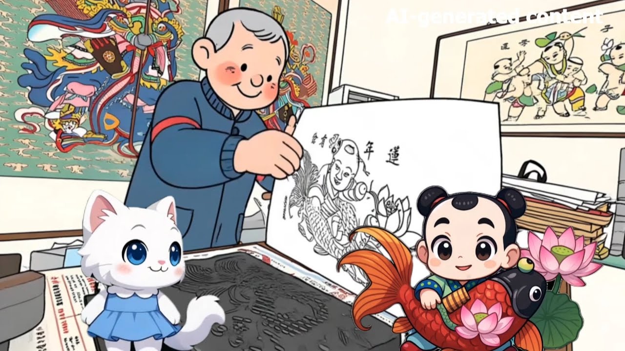 Yangliuqing woodblock New Year prints: Tianjin's colorful folk art legacy
