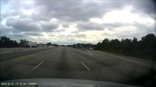 preview picture of video 'Accident Little Rock - Interstate 30 February 1st 2015'