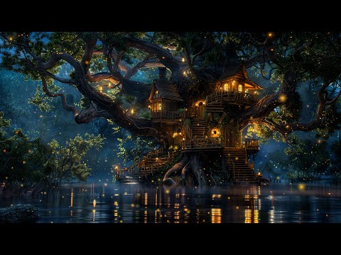 Fairy Ambience 🌿 Soft Flute Music & Nature Sounds 🍁 Relieve Stress, Deep Sleep