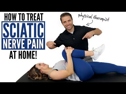 How To Treat Sciatic Nerve Pain At Home - Stenosis Video