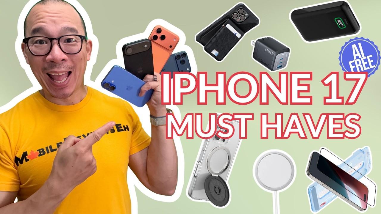I've Spent $43,000 On iPhone Accessories - My Top Picks For The iPhone 17's