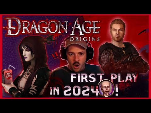First Play! Dragon Age Origins in 2024 with Awakenings and Witch Hunt