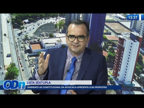 Gerson Gonçalves apresenta propostas para vaga de Desembargador do TJ PI 07 10 2021