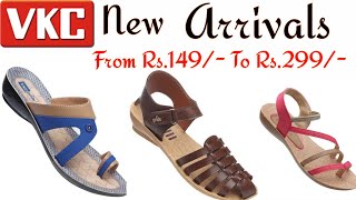 Vkc pride new arrivals footwear collection for ladies chappal slipper sandal design 2020