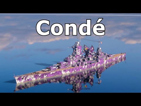 World of WarShips Condé - 5 Kills 299K Damage