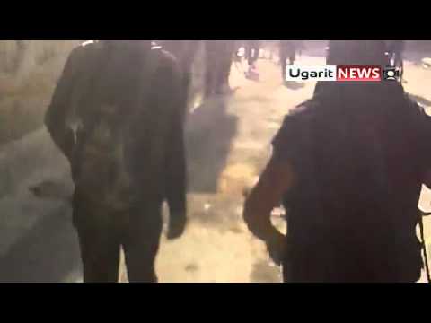 تمشيط منطقة سبينة في ريف دمشق بعد السيطرة علهيا من قبل كتيبة صقور الجولان