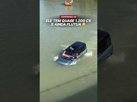 YangWang U8 • Ele tem quase 1.200 cv e ainda flutua