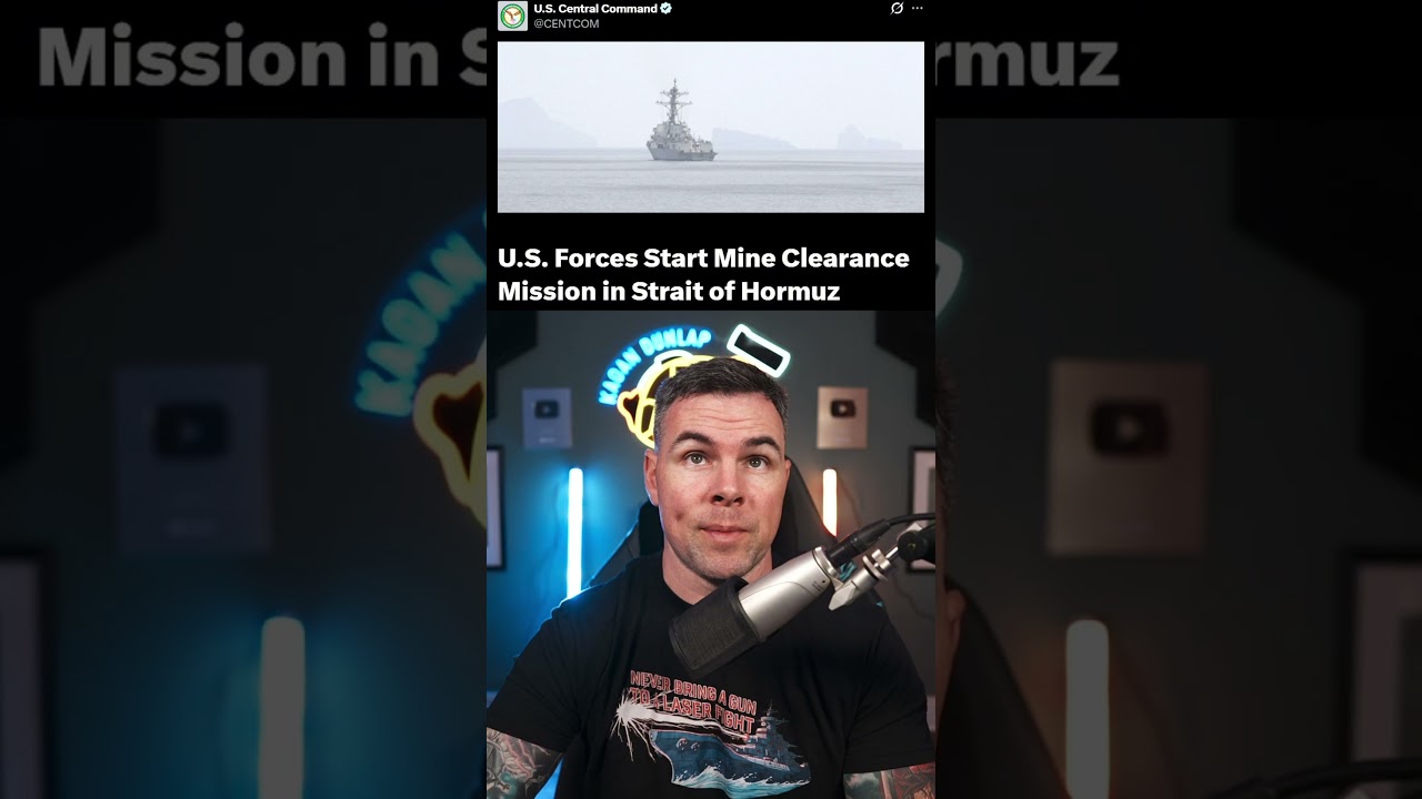 New Mine Clearing Operations Underway in the Strait of Hormuz