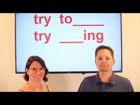 "TRY" followed by a GERUND or INFINITVE?