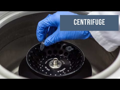 Demonstration and Troubleshooting of Centrifuge