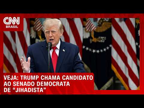 Trump acusa democrata de ligações com “irmandade muçulmana” às vésperas das eleições | CNN