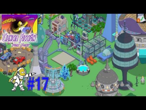 Los Simpson Springfield "Ciencia Ficción, Cap. 17 - Impresora al 11 y el Coche Volador" por Tony
