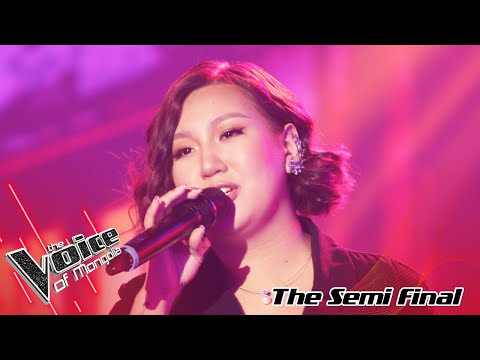 Uyanga.Z - "Drivers License | The Semi Final | The Voice of Mongolia 2022