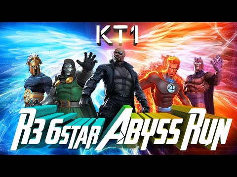 Abyss Of Legends! Full 6 Star Rank 3 Team! Marvel Contest Of Champions!