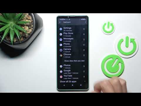 Sony Xperia 1 VI - Check Total Screen Time | Monitor Usage Time